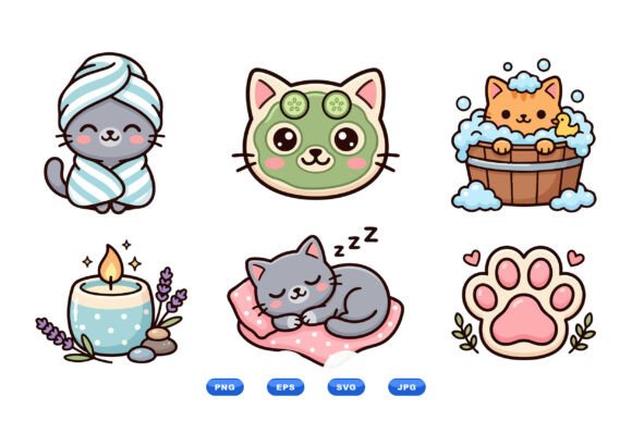 Cute Cat Spa Day Clipart: A Designer’s Real-World Embroidery Review