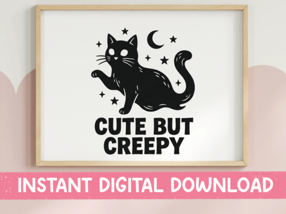 Three Halloween Cats Color SVG